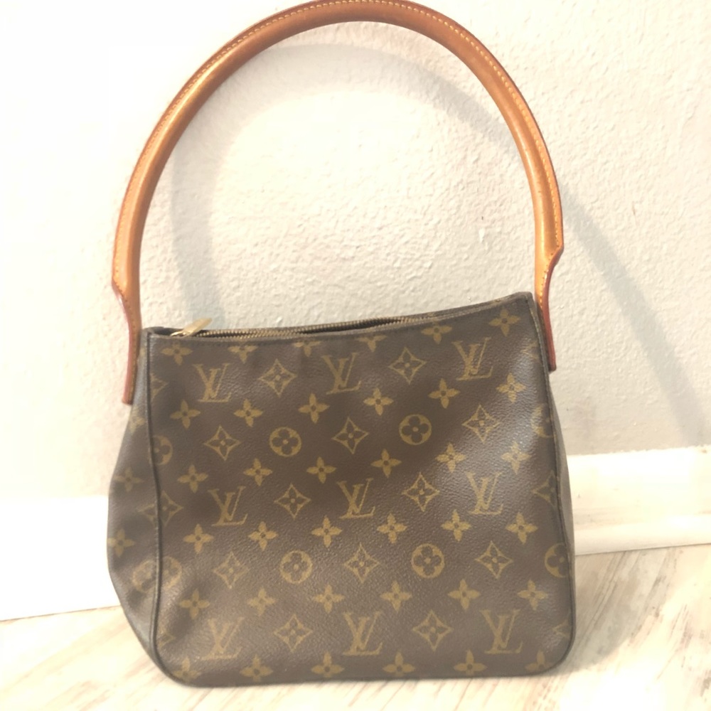 Authentic LOUIS VUITTON GM looping shoulder bag